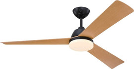 Westinghouse מאוורר תקרה חוץ 52" כולל תאורת 28W LED ושלט Westinghouse ווסטינגהאוס Ocean DC 52 - שחור/אלון