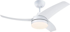 Westinghouse מאוורר תקרה 42" כולל תאורת 28W LED ושלט Westinghouse ווסטינגהאוס Longwood DC 42 - לבן