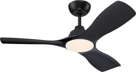 Westinghouse מאוורר תקרה 42" כולל תאורת 28W LED ושלט Westinghouse ווסטינגהאוס Montana DC 42 - שחור