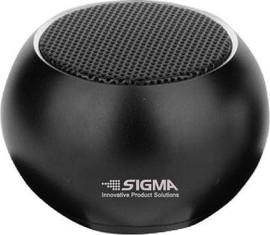 Sigma רמקול Bluetooth אלחוטי Sigma Mini Speaker M1 3W - עיצוב אלומיניום קומפקטי - חיבור Type-C - צבע שחור