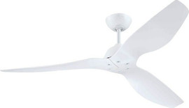 Westinghouse מאוורר תקרה 52" כולל שלט Westinghouse ווסטינגהאוס AQUA IP66 לבן מט