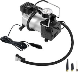 OMEGA מדחס אוויר 12V מתכת עוצמתי 150 PSI כולל שעון לחץ - OMEGA OM-ACM-150
