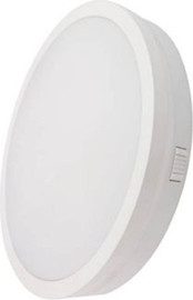 OMEGA גוף תאורה צמוד תקרה 42W ‏Omega אומגה OM-MONO-42W-CCT-S לבן