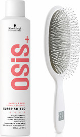 Schwarzkopf Professional מארז OSIS סופר שילד ומברשת פנינים