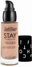 Soft Touch STAY+ FOUNDATION מייק אפ