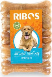 RIBOS ריבוס עצמות עור בקר דחוסות - 5 יח'