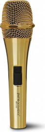 Pure Acoustics מיקרופון רגיש עם פלג מוזהב קול נקי וברור דגם MKV-400GOLD