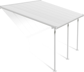 Canopia פרגולה אלומיניום 3x4.3 Feria לבנה מבית - Canopia