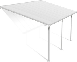 Canopia פרגולה אלומיניום 3x5.5 Feria לבנה מבית - Canopia