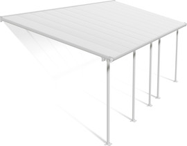 Canopia פרגולה אלומיניום 3x7.3 Feria לבנה מבית - Canopia