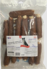Pet Queen פ.ק רול עטוף בקר 5" 1 ק"ג