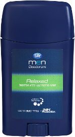 Life דאודורנט סטיק RELAXED לגבר אנטי פרספירנט ללא אלכוהול