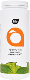 לייף סיבי פסיליום בטעם תפוז ללא סוכר