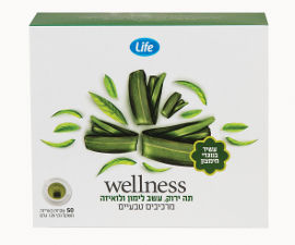 LIFE WELLNESS תה ירוק לימון ולואיזה