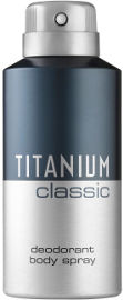 CARELINE TITANIUM דאודורנט ספריי גוף קלאסי לגבר