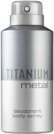 CARELINE TITANIUM ספריי גוף מטאל