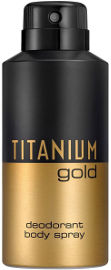 CARELINE TITANIUM דאודורנט ספריי גוף גולד
