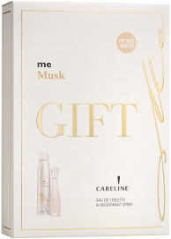 CARELINE me Musk סט א.ד.ט + דאודורנט ספריי