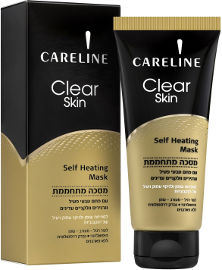CARELINE CLEAR SKIN מסכה מתחממת