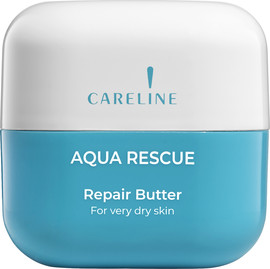 CARELINE AQUA RESCUE קרם לחות אינטנסיבית במרקם קרם חמאתי