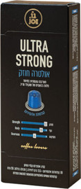 קפה ג'ו שרוול קפסולות קפה ג'ו אולטרה 10 יח'