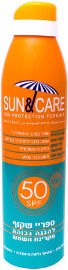 Sun & Care ספריי שקוף מבוגרים SPF50 UVA B