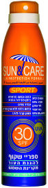 Sun & Care ספריי ספורט SPF30 UVA B