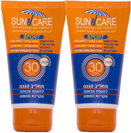 Sun & Care זוג ת.הגנה ספורט 75 SPF30 UVA B
