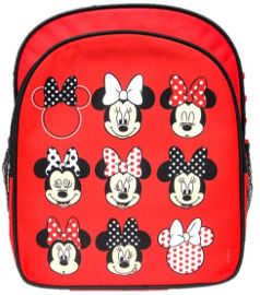 Disney תיק גן מיני מאוס אדום