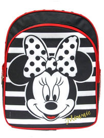 Disney תיק גן מיני מאוס שחור-לבן