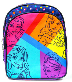 Disney תיק גן נסיכות 4 צבעים