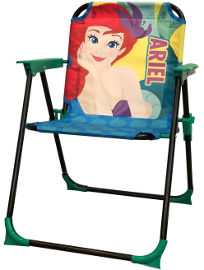 DISNEY כיסא ילדים מתקפל בת הים הקטנה