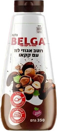 בית הפנקייק המקורי רוטב פרלינה אגוזי לוז בית הפנקייק – בקבוק לחיץ, 350 גרם