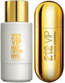 CAROLINA HERRERA 212 VIP סט א.ד.פ + תחליב גוף לאשה