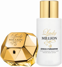 Paco Rabanne Lady MILLION סט א.ד.פ + קרם גוף לאשה