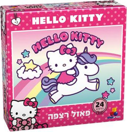 ישראטויס פאזל הלו קיטי 24 חלקים