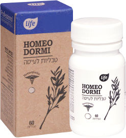 לייף פרופשונל HOMEO DORMI טבליות לעיסה