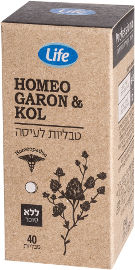 לייף פרופשונל גרון & קול טבליות לעיסה ללא סוכר