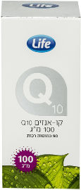 לייף קו-אנזים קיו 10 100מ"ג