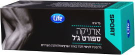 לייף פרופשונל ארניקה ספורט ג'ל