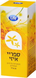 LIFE ספריי איזי תמציות פרחים וצמחים
