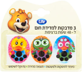 Life מדבקות למדידת חום מיוחד לתינוקות ופעוטות