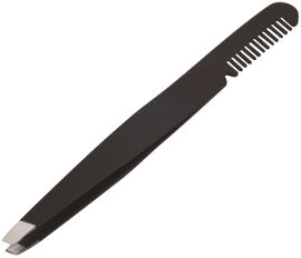 LIFE פינצטה מקצועית עם מסרק גבות