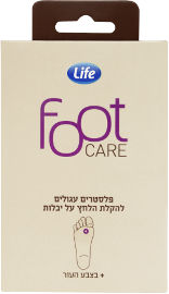 Life פלסטר יבלות עגול
