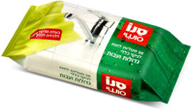 סנו מטליות לחות לניקוי כללי