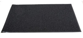 BuyCarpet שטיח סף הייטק לכניסה לבניין אפור כהה