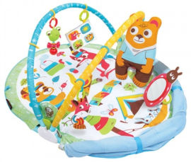Yookidoo Play 'N' Nap אוניברסיטה תלת שלבית ג'מושיין למשחק וזמן תנומה