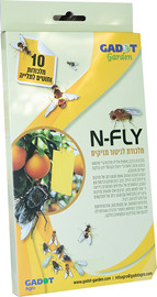 גדות אגרו לוחיות דבק צהובות ללכידת מעופפים N-FLY