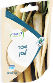 גדות אגרו זרעים לשתילה גזר לבן 100 זרעים