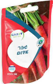 גדות אגרו זרעים לשתילה גזר אדום 100 זרעים